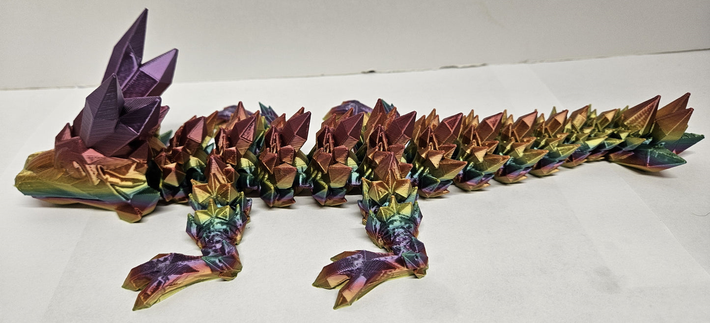 Articulating Crystal Dragon - Baby