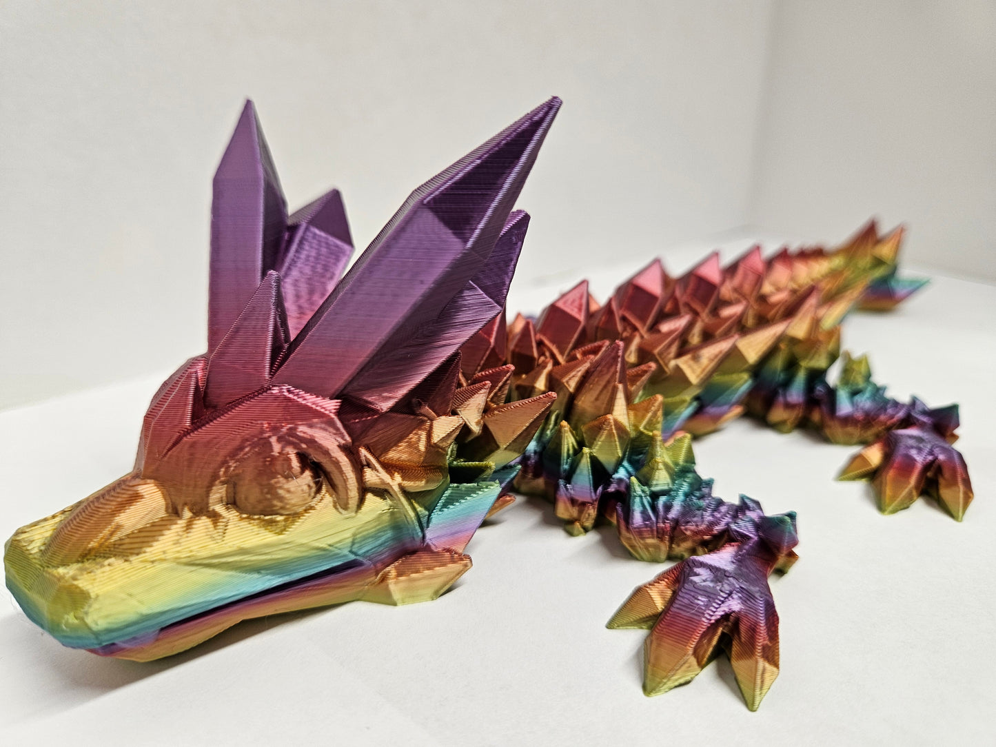 Articulating Crystal Dragon - Baby